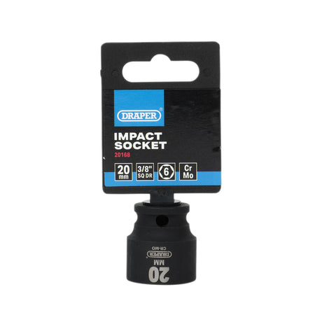 Draper Hi-TORQ Impact Socket, 3/4" Sq. Dr., 20mm : Model No. 409-MM