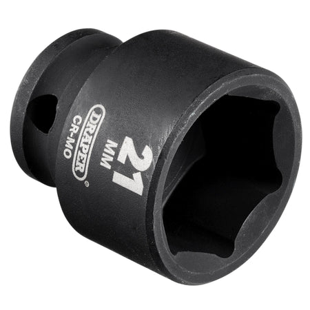 Draper HI-TORQ Metric Impact Socket, 3/8" Sq. Dr., 21mm : Model No. 409-MM