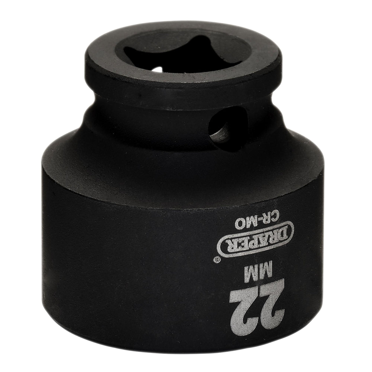 Draper HI-TORQ Metric Impact Socket, 3/8" Sq. Dr., 22mm : Model No. 409-MM