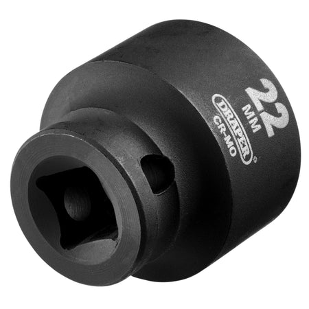 Draper HI-TORQ Metric Impact Socket, 3/8" Sq. Dr., 22mm : Model No. 409-MM