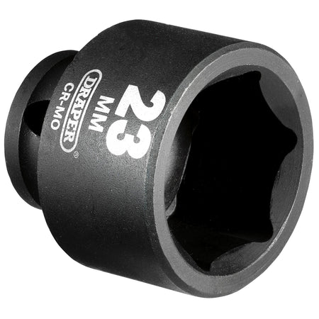 Draper Hi-TORQ Impact Socket, 3/8" Sq. Dr., 23mm : Model No. 409-MM