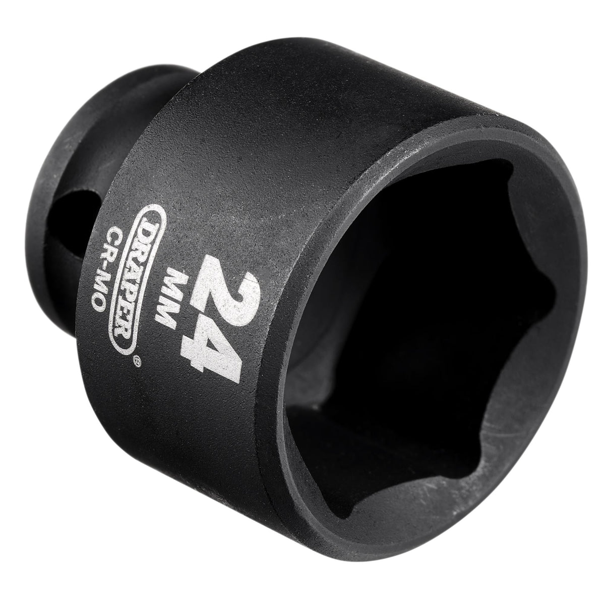 Draper HI-TORQ Metric Impact Socket, 3/8" Sq. Dr., 24mm : Model No. 409-MM