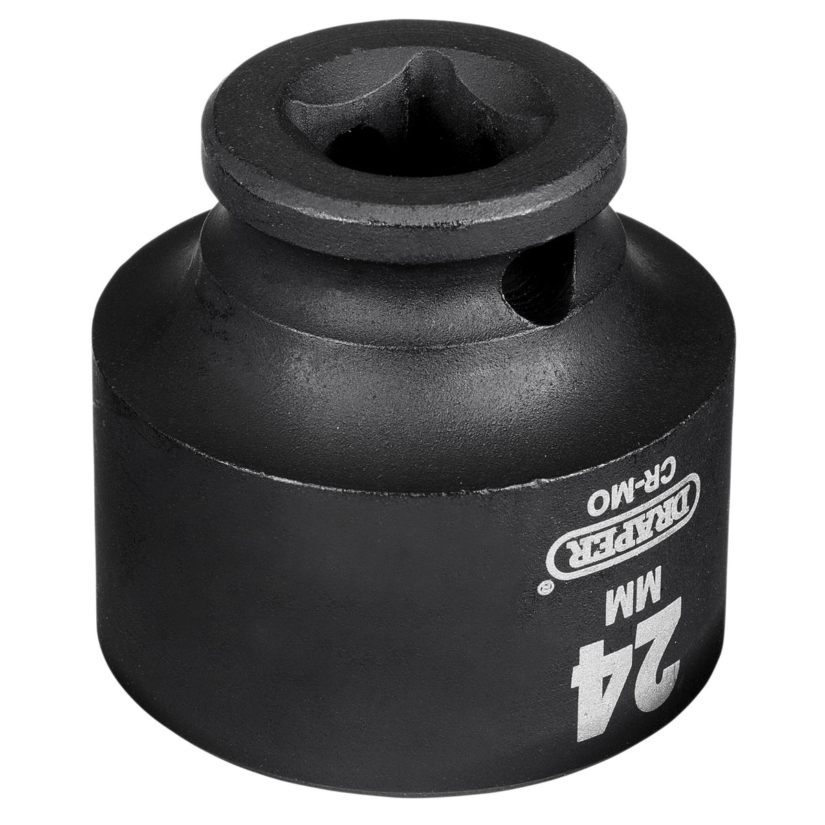 Draper HI-TORQ Metric Impact Socket, 3/8" Sq. Dr., 24mm : Model No. 409-MM