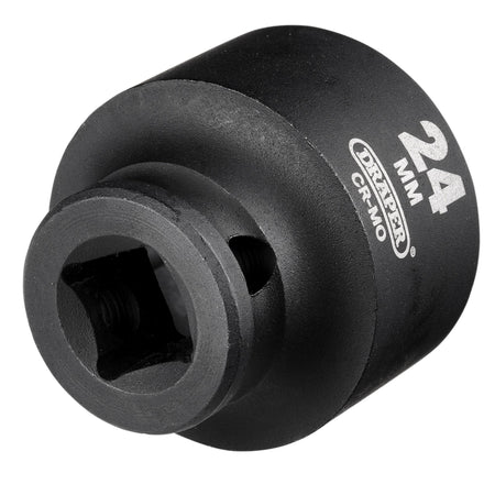Draper HI-TORQ Metric Impact Socket, 3/8" Sq. Dr., 24mm : Model No. 409-MM