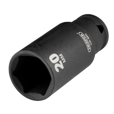 Draper HI-TORQ Metric Deep Impact Socket, 3/8" Sq. Dr., 20mm : Model No. 409D-MM