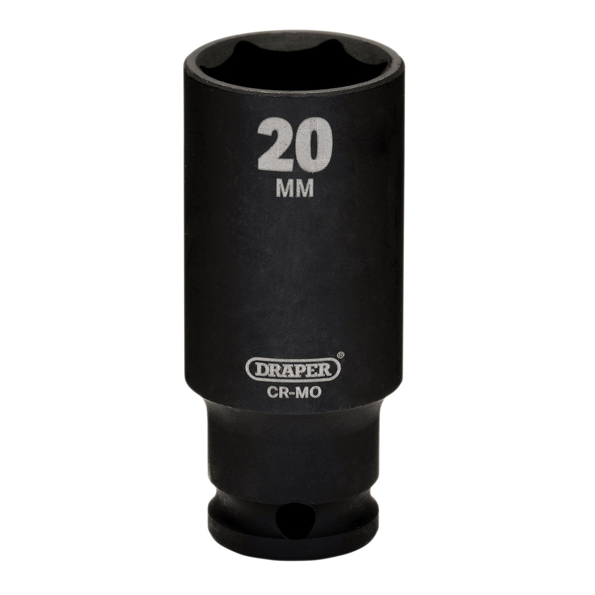 Draper HI-TORQ Metric Deep Impact Socket, 3/8" Sq. Dr., 20mm : Model No. 409D-MM