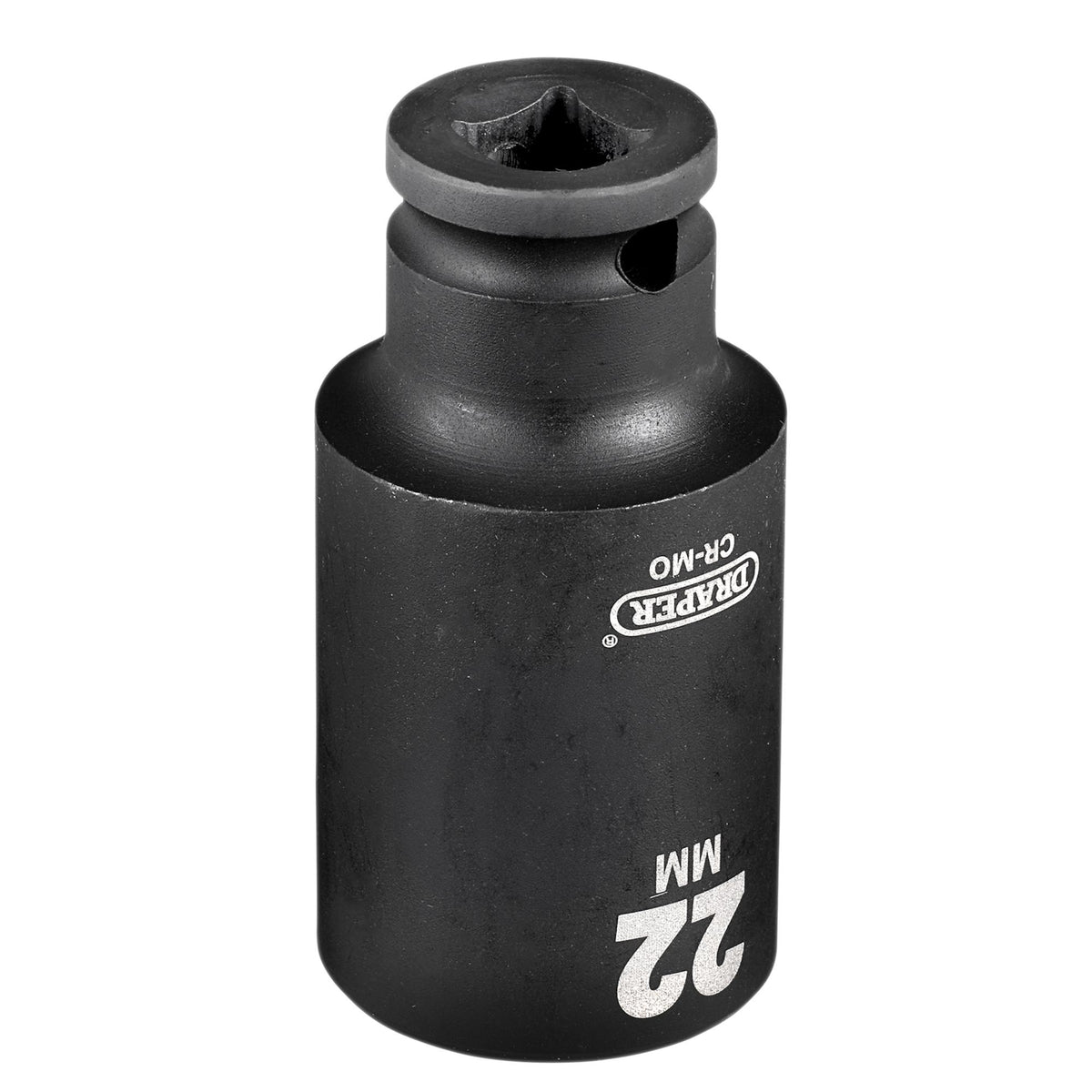 Draper HI-TORQ Metric Deep Impact Socket, 3/8" Sq. Dr., 22mm : Model No. 409D-MM