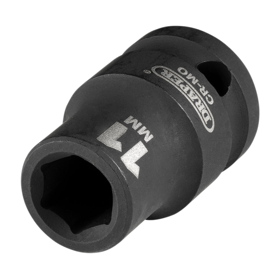 Draper HI-TORQ Metric Impact Socket, 1/2" Sq. Dr., 11mm : Model No. 410MM