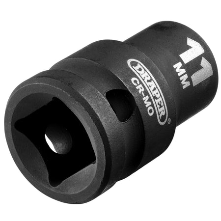 Draper HI-TORQ Metric Impact Socket, 1/2" Sq. Dr., 11mm : Model No. 410MM