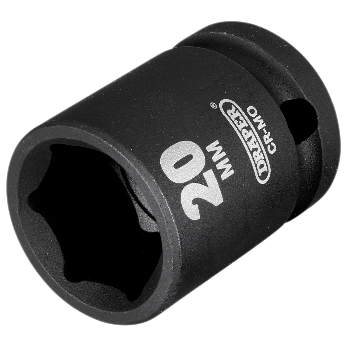 Draper Hi-TORQ Impact Socket, 1/2" Sq. Dr., 20mm : Model No. 410MM