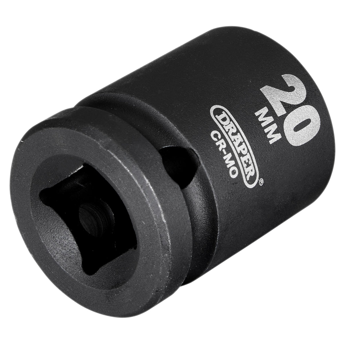Draper Hi-TORQ Impact Socket, 1/2" Sq. Dr., 20mm : Model No. 410MM