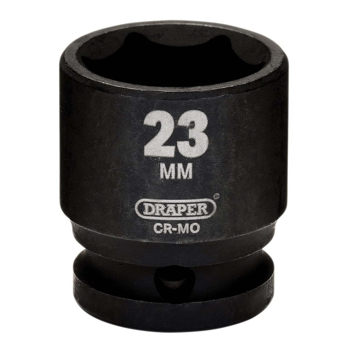 Draper HI-TORQ Metric Impact Socket, 1/2" Sq. Dr., 23mm : Model No. 410MM
