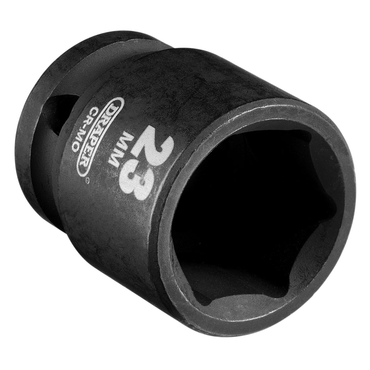 Draper HI-TORQ Metric Impact Socket, 1/2" Sq. Dr., 23mm : Model No. 410MM