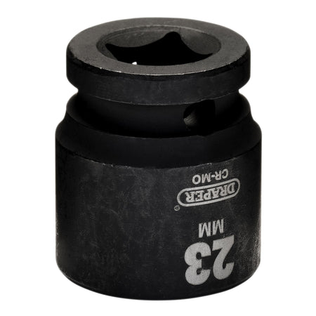 Draper HI-TORQ Metric Impact Socket, 1/2" Sq. Dr., 23mm : Model No. 410MM