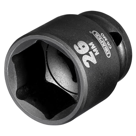 Draper Hi-TORQ Impact Socket, 1/2" Sq. Dr., 26mm : Model No. 410MM