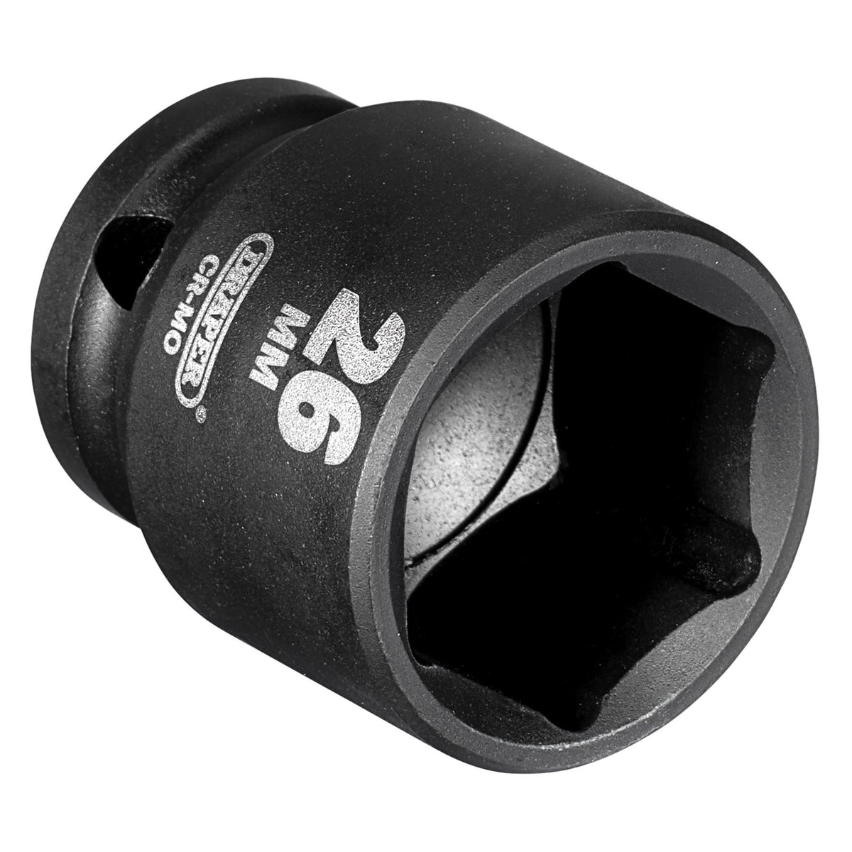 Draper Hi-TORQ Impact Socket, 1/2" Sq. Dr., 26mm : Model No. 410MM