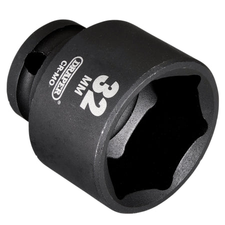 Draper Hi-TORQ Impact Socket, 1/2" Sq. Dr., 32mm : Model No. 410MM