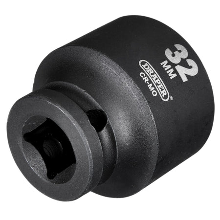 Draper Hi-TORQ Impact Socket, 1/2" Sq. Dr., 32mm : Model No. 410MM