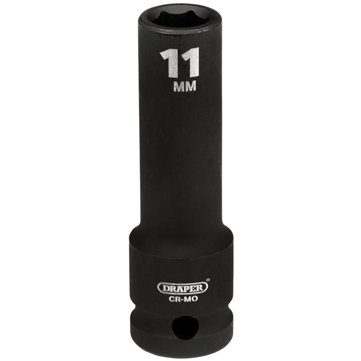 Draper Hi-TORQ Deep Impact Socket, 1/2" Sq. Dr., 11mm: No.410D-MM