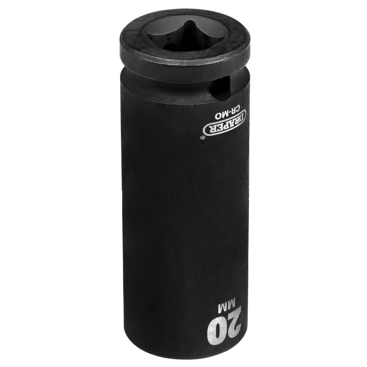 Draper Hi-TORQ Deep Impact Socket, 1/2" Sq. Dr., 20mm: No.410D-MM