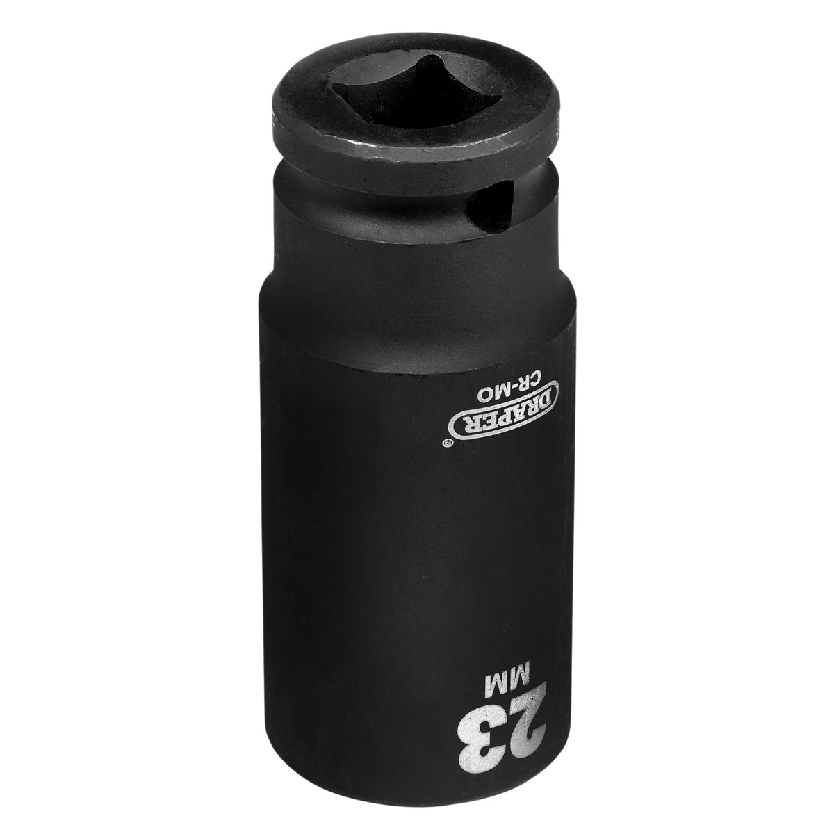 Draper Hi-TORQ Deep Impact Socket, 1/2" Sq. Dr., 23mm: No.410D-MM