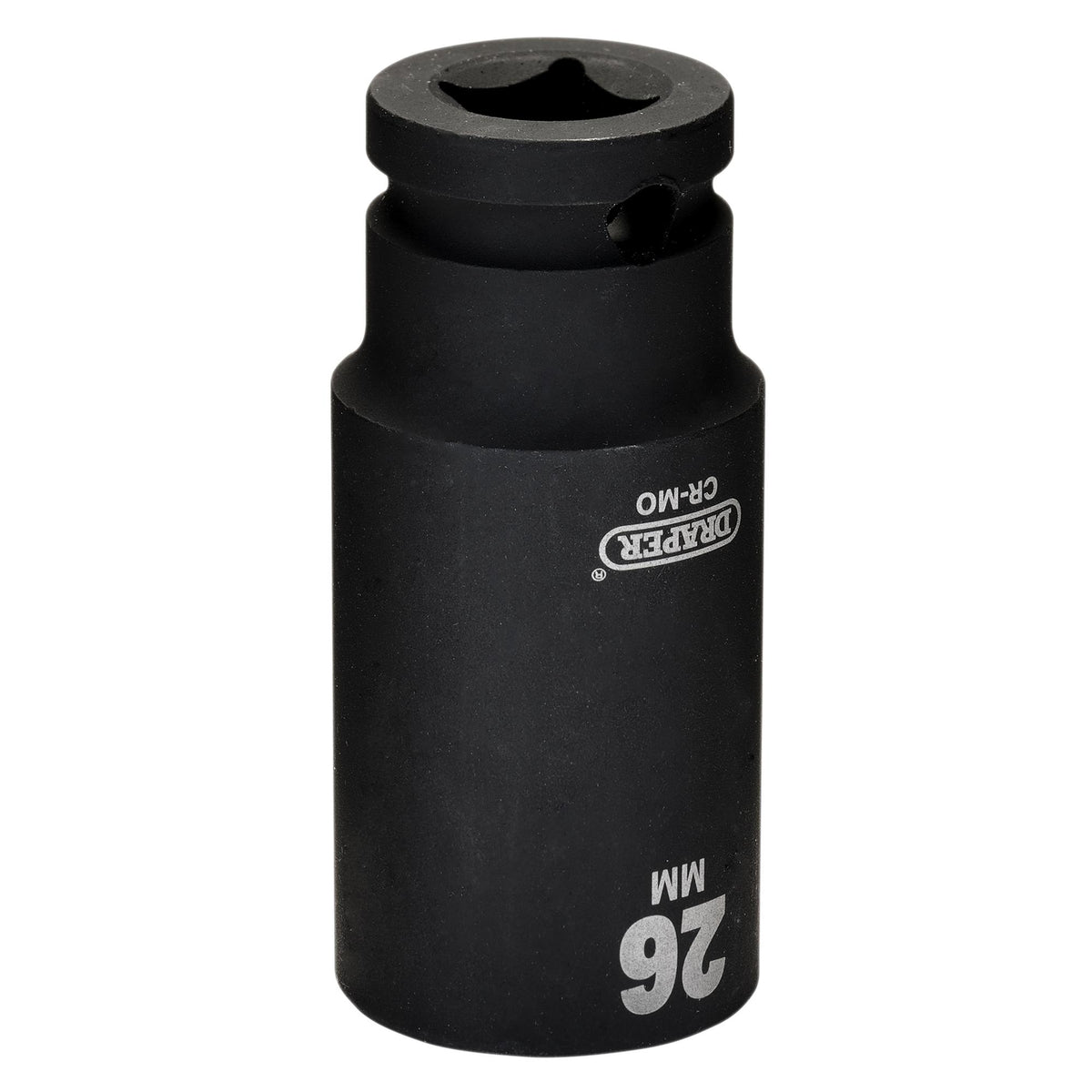 Draper HI-TORQ Metric Deep Impact Socket, 3/8" Sq. Dr., 26mm : Model No. 410D-MM