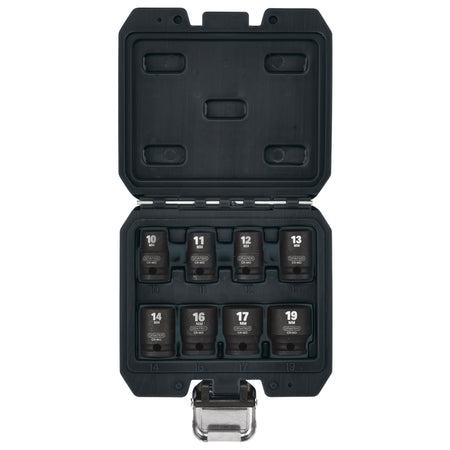 Draper HI-TORQ Metric Impact Socket Set, 3/8" Sq. Dr. (8 Piece) : Model No. 409/8/MM