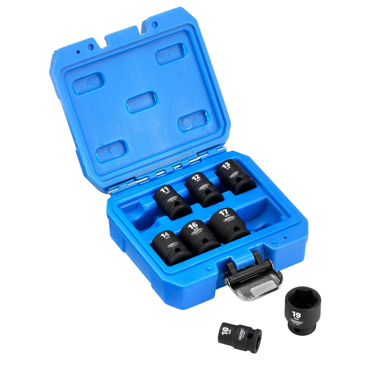 Draper HI-TORQ Metric Impact Socket Set, 3/8" Sq. Dr. (8 Piece) : Model No. 409/8/MM