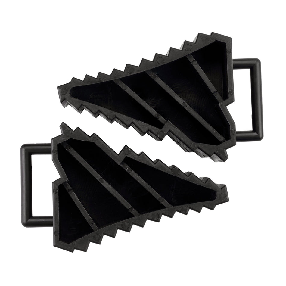 Plastic Wheel Chocks (Pair): No.PWC1