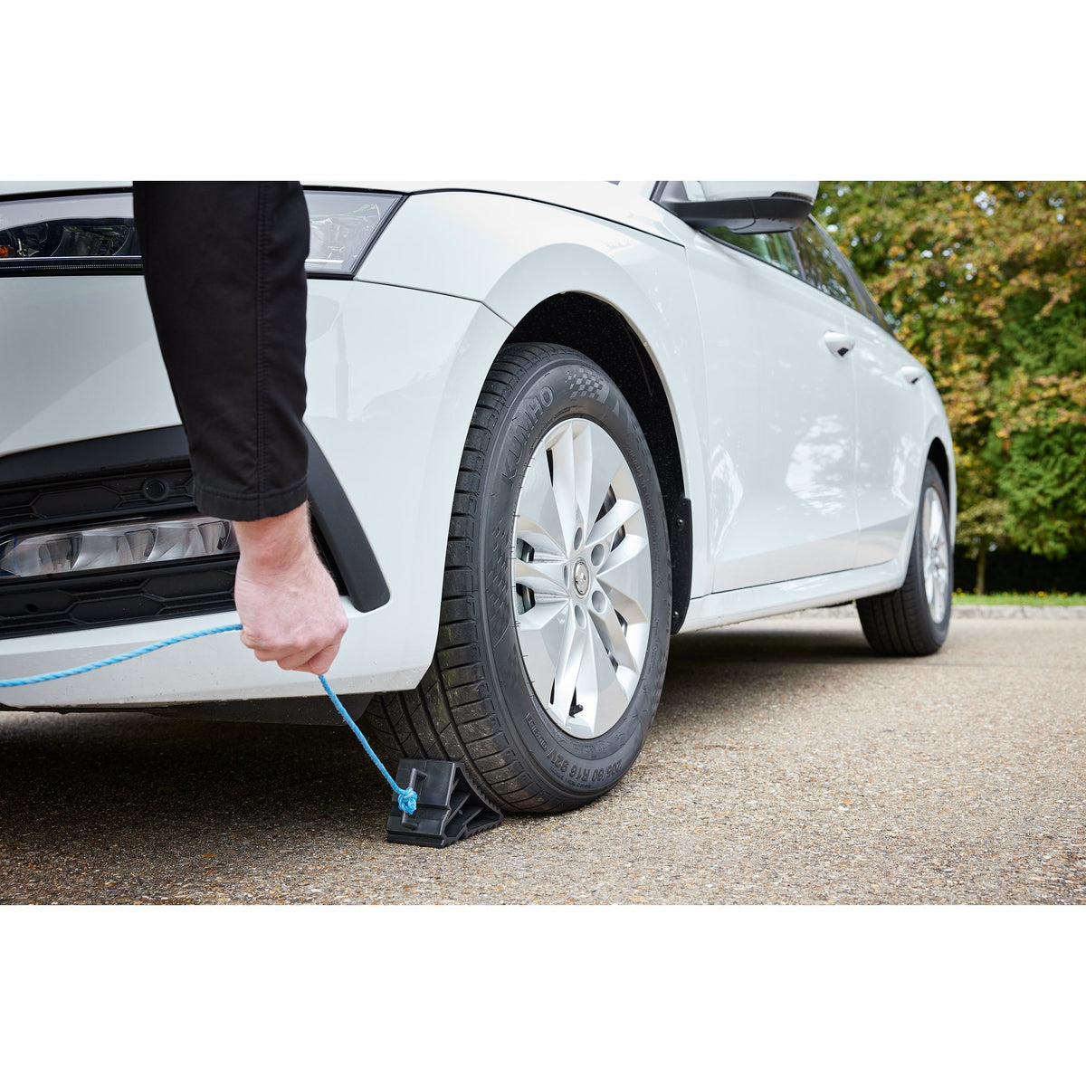 Plastic Wheel Chocks (Pair): No.PWC1