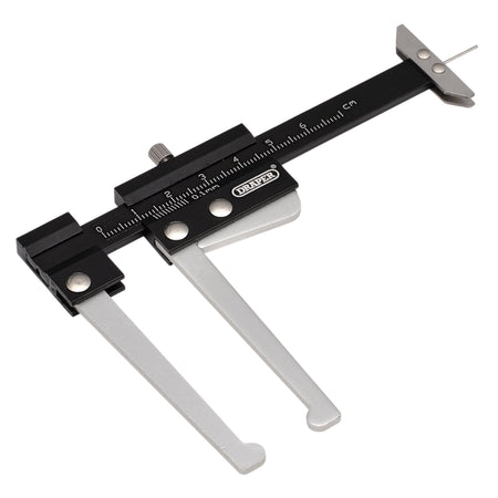 Brake Disc Caliper with Tread Depth Gauge, 0-60mm : Model No. BDTG