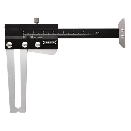 Brake Disc Caliper with Tread Depth Gauge, 0-60mm : Model No. BDTG