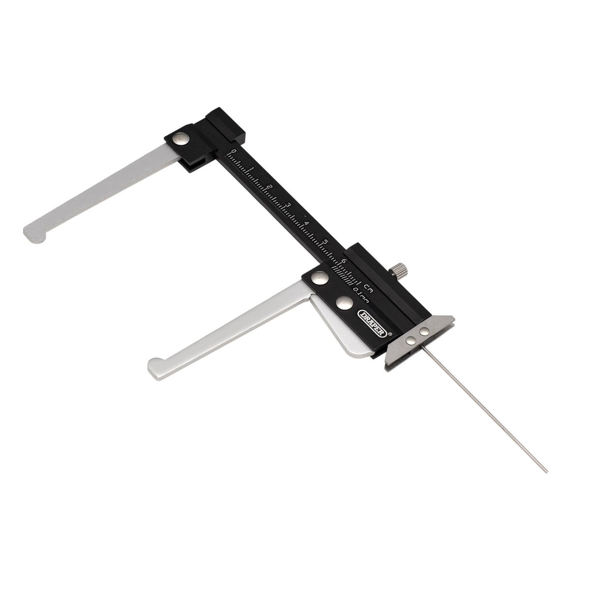 Brake Disc Caliper with Tread Depth Gauge, 0-60mm : Model No. BDTG