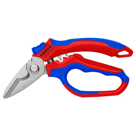 KNIPEX 95 05 20 SB Angled Electricians Shears, 160mm: No.95 05 20 SB