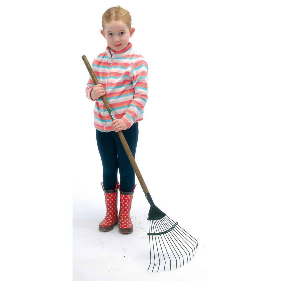 DRAPER Young Gardener Lawn Rake with Ash Handle: Model No.YG/LR