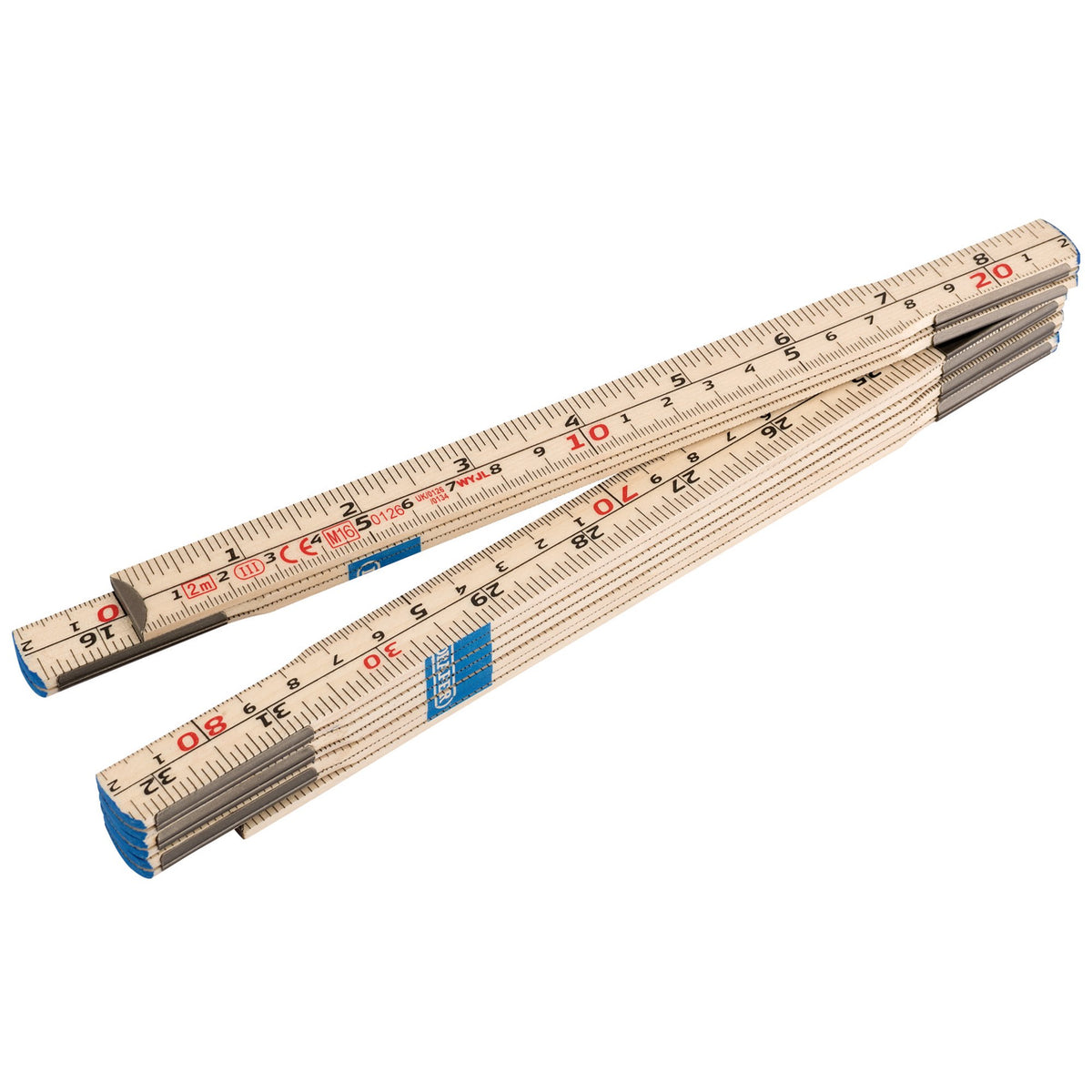 DRAPER 2M Folding Wood Rule: Model No. FRW/III