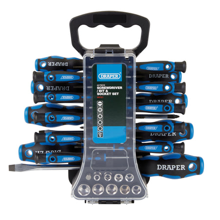 Draper Screwdriver, Socket and Bit Set (49 piece) Model No. 865/49