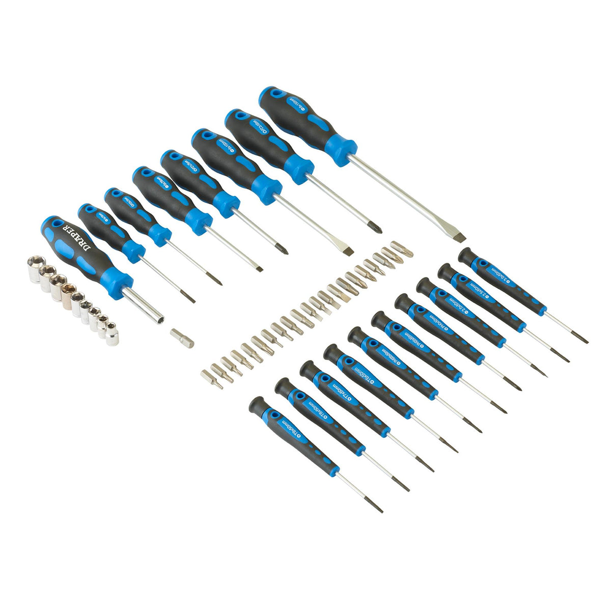 Draper Screwdriver, Socket and Bit Set (49 piece) Model No. 865/49