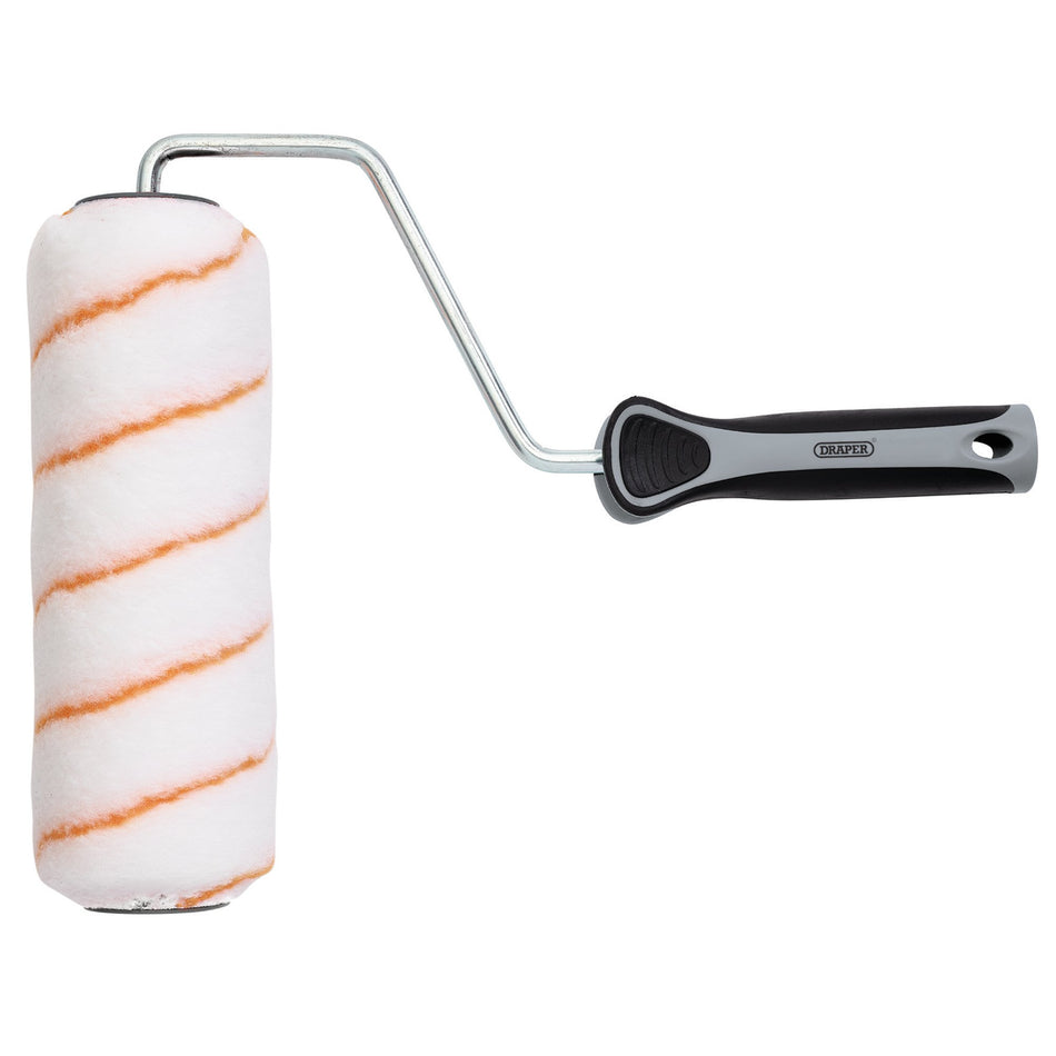 Long Pile Polyester Paint Roller with Soft Grip Handle, 9"/230mm : Model No. ROLL-9PL