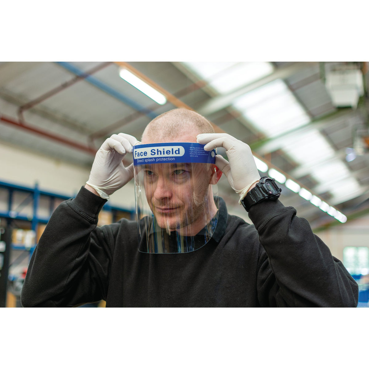 Disposable Face Shield: Model No. DFS