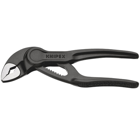 KNIPEX 87 00 100 BK Cobra XS Pipe Water Pump Pliers, 100mm : Model No. 87 00 100 BK