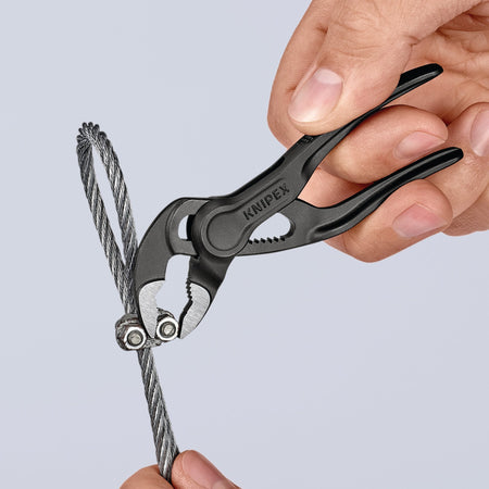 KNIPEX 87 00 100 BK Cobra XS Pipe Water Pump Pliers, 100mm : Model No. 87 00 100 BK