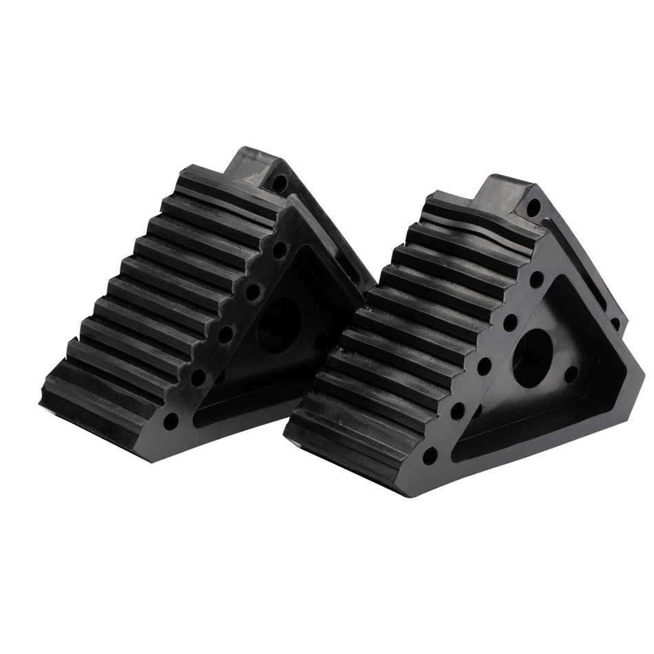 Rubber Wheel Chocks, 3 Tonne (Pair) : Model No. RWC1