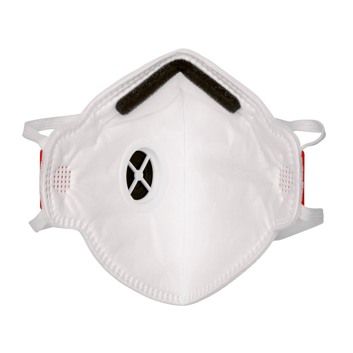 FPP3 NR Vertical Fold Flat Face Masks with Valve (Pack of 10) : Model No. FM27/C