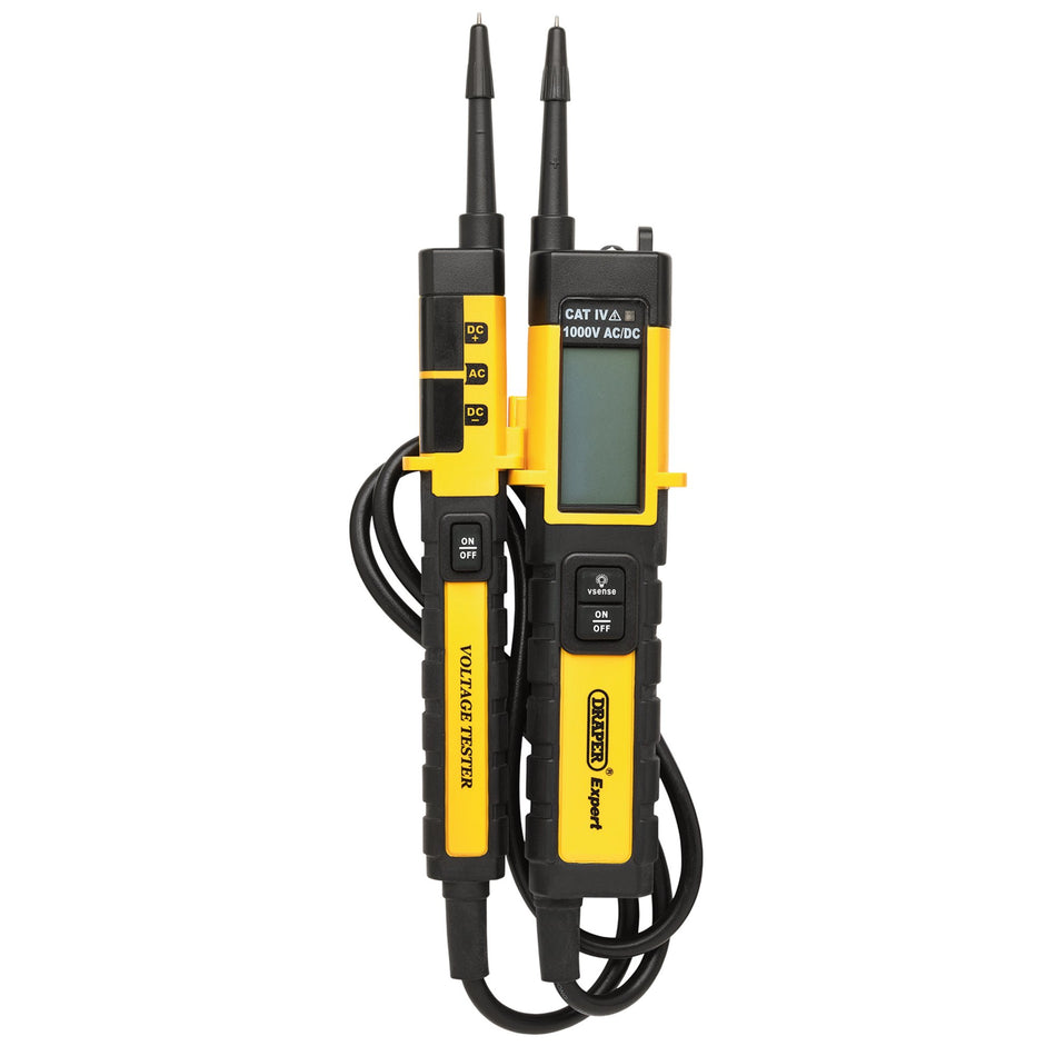 Draper Expert AC/DC High Voltage CAT IV Tester, 1000V : Model No. AC/DC