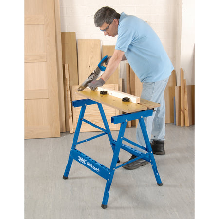 DRAPER 800mm Fold Down Workbench: Model No.WB800Y