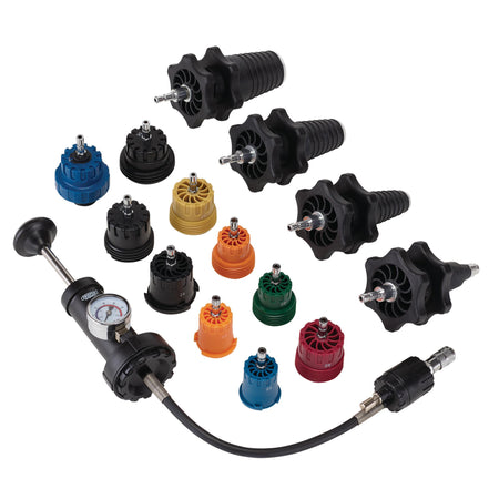 Draper Expert Universal Pressure Test Kit (15 Piece) : Model No. URPTK-2