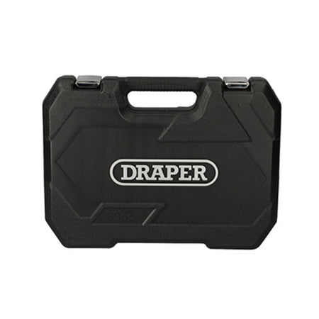 DRAPER Draper HI-TORQ Metric Socket Set, 1/4" & 1/2" Sq. Dr. (83 Piece) Model No. TK83M/SG