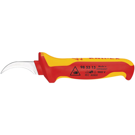 Knipex 180mm Fully Insulated Dismantling Knife : Model No.98 53 13