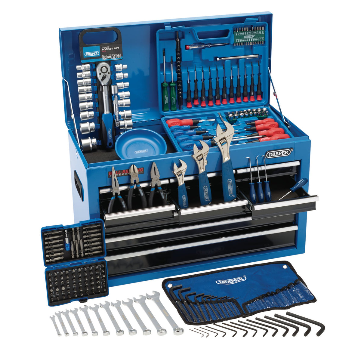 Top Chest Tool Kit, 9 Drawer (216 Piece) : Model No. COMBO